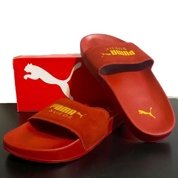 Puma Other - NIB - Puma Suede Leadcat Slides